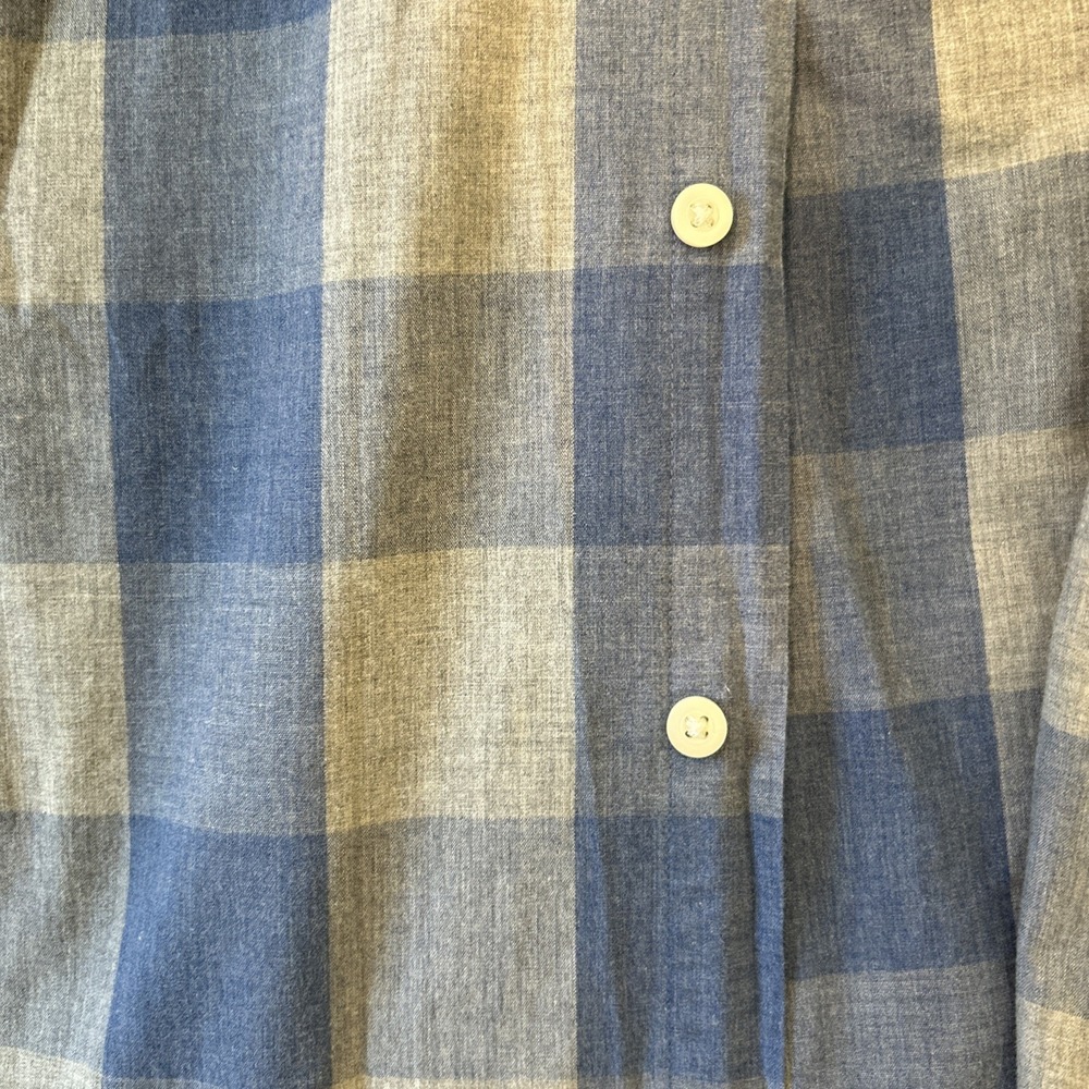 Jack Spade Men's Small Plaid Multicolor Button-Down Shirt Casual Lightweight - Picture 7 of 8